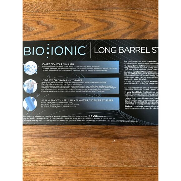 Bio Ionic Long Barrel 1.25” Styler Pro Curling Iron - Picture 5 of 7